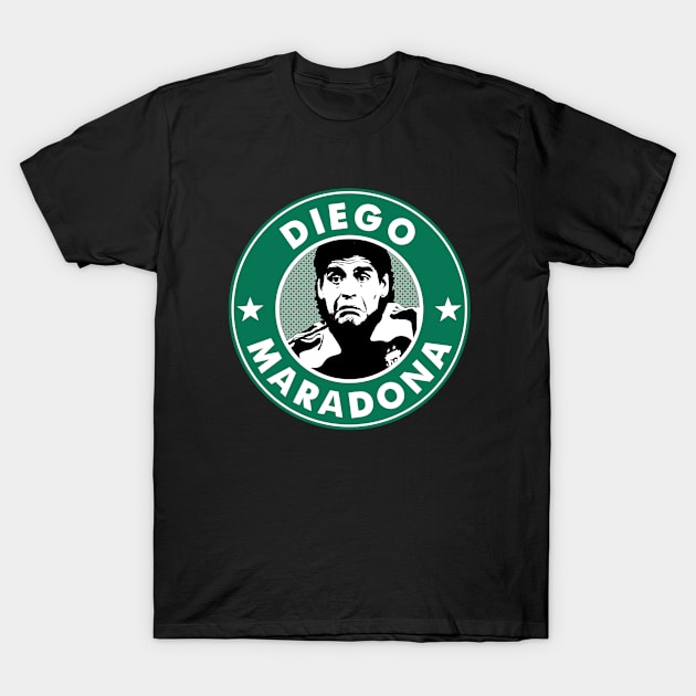 Diego Maradona Bucks T-Shirt by MAGE